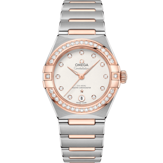 OMEGA Constellation 29 mm, steel ‑ Sedna™ gold on steel ‑ Sedna™ gold